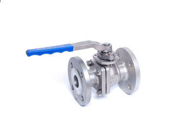 PN16 Stainless Steel Flanged Ball Valve DN50 Handle SS304 SS316 WCB