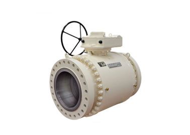 Carbon Steel Side Entry Soft Seated Ball Valve , Trunnion Mounted Ball Valves