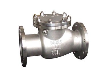 Lower Pressure Swing Check Valve For Domestic Sewage / Seawater / River Water