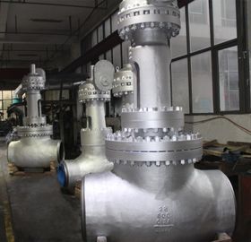 Flange Connection Industrial Globe Valve With Bolted Bonnet Construction