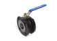 WCB Carbon Steel Wafer Type Ball Valve With Stainless Steel Handle