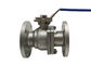 Class 150LB CF8 Stainless Steel Flanged Ball Valve 2 Inch Operating By Handle