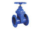 Cast Soft Seated Gate Valve Floating Design Pneumatic Actuators With Flat Bottom