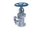 OS Y Type Angle Globe Valve Rising Stem Bolted Bonnet Construction