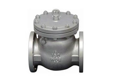 Cast Steel Flanged Non Return Valve Flange Type 8 Inch 150 RF A216 WCB
