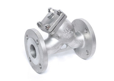 Flange Connection 2 Inch Y Strainer Valve Stainless Steel For Natural Gas