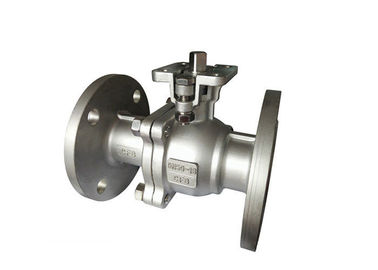 Electric Actuator Direct Mounting SS Ball Valve Flange Type Nominal Size DN50 ~ DN200