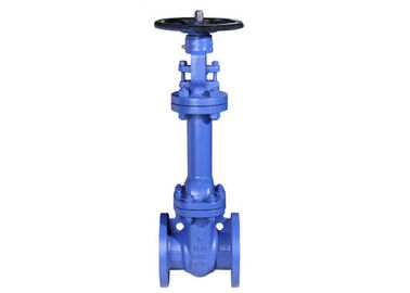 DIN Standard Bellow Seal Cast Steel Gate Valve Double Seal Ergonomic Hand Wheel