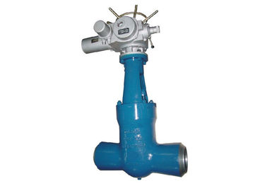 High Pressure Seal Bonnet Gate Valve A217 Wc6 Wc9 For Electric Motorized Power Station