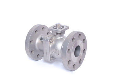 300LB CF8M Flanged Ball Valve 2 Inch , High Performance Floating Ball Valve