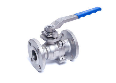 High Pressure 2 Piece Ball Valve Manual JIS 20K CF8 Stainless Steel Material For Gas