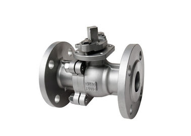 Handle Operated Full Port Flanged Ball Valve Double Flange Ends GB Standard