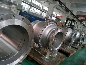 Carbon Steel Side Entry Soft Seated Ball Valve , Trunnion Mounted Ball Valves