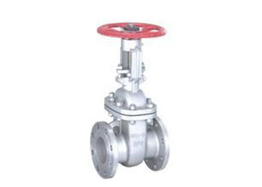 Silver Color Flexible Wedge Gate Valve , Water Gate Valve Large Size 2 - 36 Inch