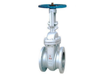 Silver Color Flexible Wedge Gate Valve , Water Gate Valve Large Size 2 - 36 Inch