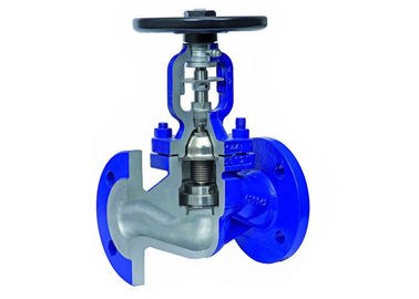 Durable Stainless Steel Globe Valve GS C25 DIN PN16 PN25 Air Steam Bellows Seal