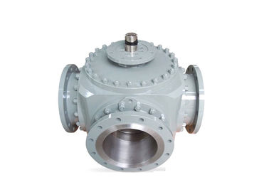 Cast & Stainless Steel 3 Piece Body Ball Valve , API 6D 3 Way Ball Valve