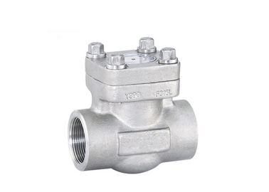 API 602 Lift Type Check Valve , Forged Steel Check Valve High Rigid