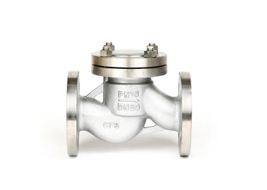 Flange End Lift Type Check Valve , Stainless Steel Non Return Valve