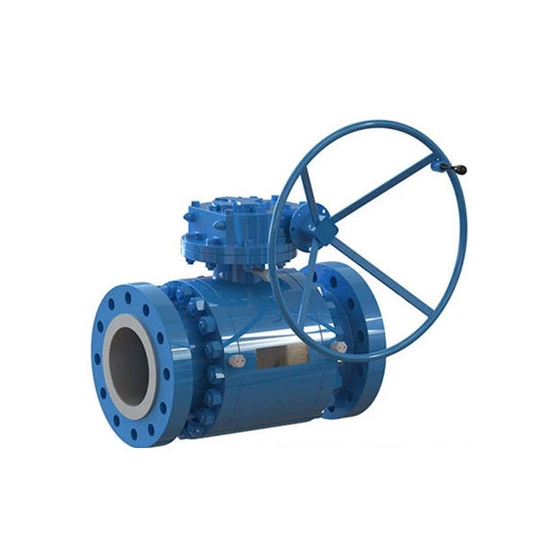 High Pressure Trunnion Mounted Ball Valve BS5351 Standard Low Torque