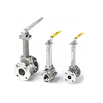 Industrial Soft Seated Ball Valve Floating Type ASME Classes 150 - 2500