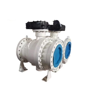 Trunnion Mounted Soft Seated Ball Valve , 3 Piece Ball Valve ANSI Standard