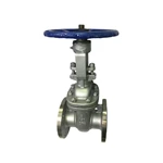 DIN Standard Stainless Steel Gate Valve , DN65 PN16 Gate Valve Manual Power
