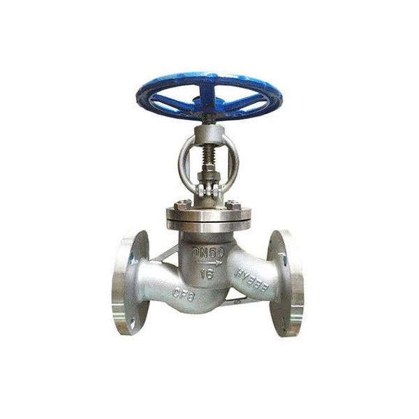 Ansi Class 300 Control Bellow Seal Globe Valve SS 304 Cryogenic Globe Valve
