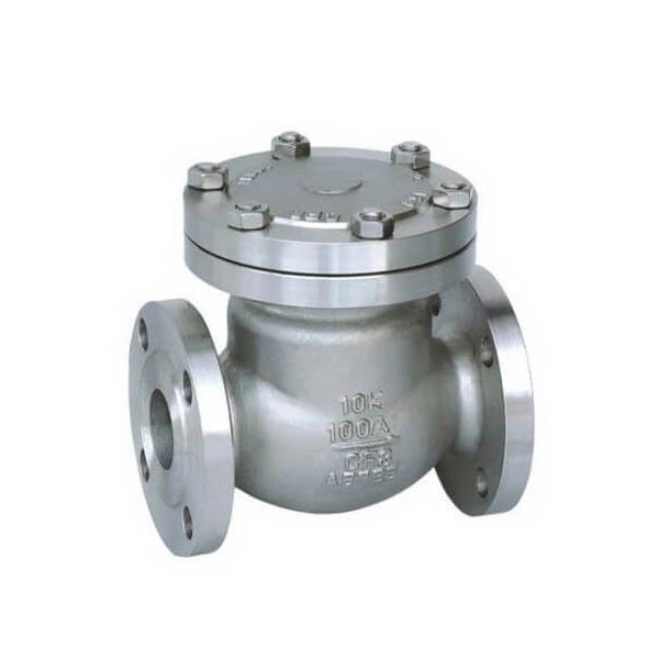 DN15 ~ DN600 SS Non Return Valve With Flange End 150 Class , Material Grad 316