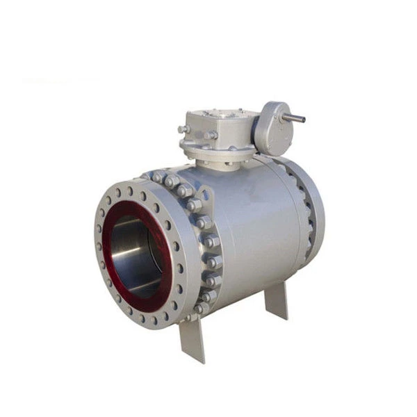 WCB Body Trunnion Mounted Ball Valve , Three Piece Ball Valve CE Approved