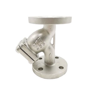 Filter Impurities Flanged Y Type Strainer Valve For Oil Water Gas Energy Saving
