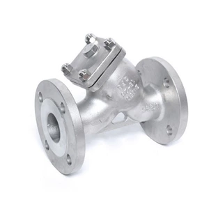 Flange Connection 2 Inch Y Strainer Valve Stainless Steel For Natural Gas