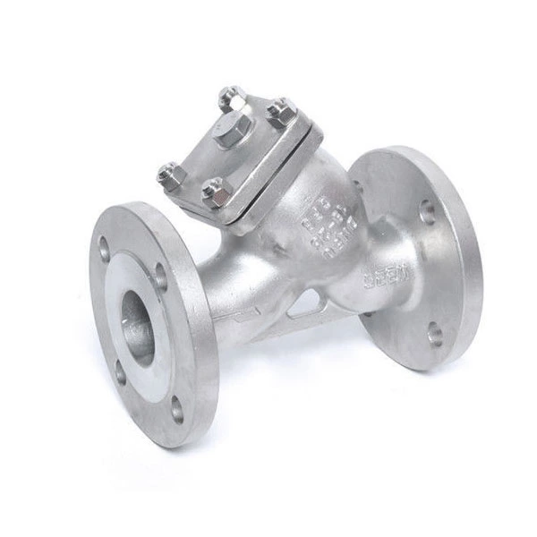 Flange Connection 2 Inch Y Strainer Valve Stainless Steel For Natural Gas