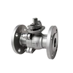 Handle Operated Full Port Flanged Ball Valve Double Flange Ends GB Standard