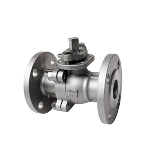 Handle Operated Full Port Flanged Ball Valve Double Flange Ends GB Standard