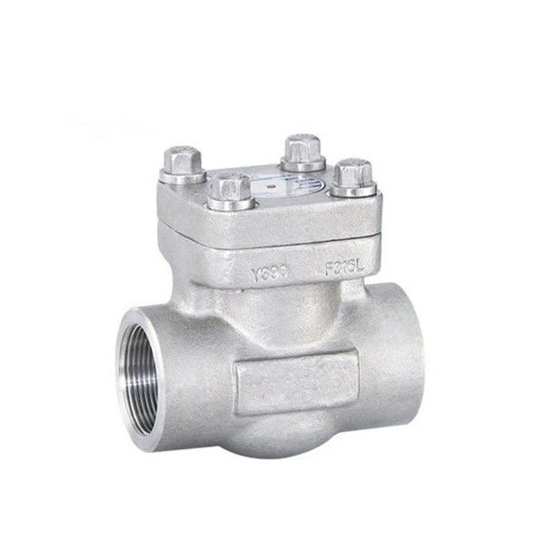 API 602 Lift Type Check Valve , Forged Steel Check Valve High Rigid