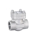 API 602 Lift Type Check Valve , Forged Steel Check Valve High Rigid