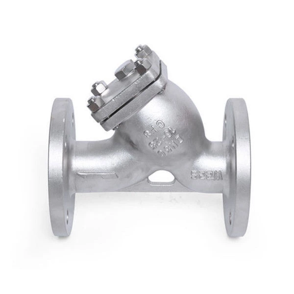 Natural Gas Carbon Steel Y Strainer , A216 2 Inch Pipeline Y Strainers