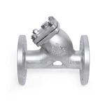 Natural Gas Carbon Steel Y Strainer , A216 2 Inch Pipeline Y Strainers