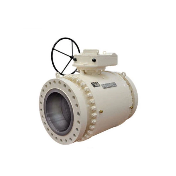 Carbon Steel Side Entry Soft Seated Ball Valve , Trunnion Mounted Ball Valves
