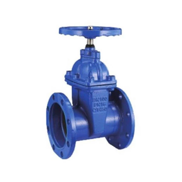 Cast Soft Seated Gate Valve Floating Design Pneumatic Actuators With Flat Bottom