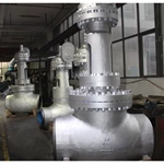 Flange Connection Industrial Globe Valve With Bolted Bonnet Construction