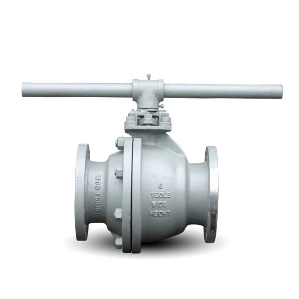 Manual Operation Side Entry Ball Valve , Cast Steel Ball Valve Small Fluid Resistance