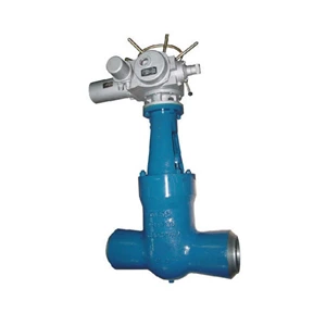 High Pressure Seal Bonnet Gate Valve A217 Wc6 Wc9 For Electric Motorized Power Station