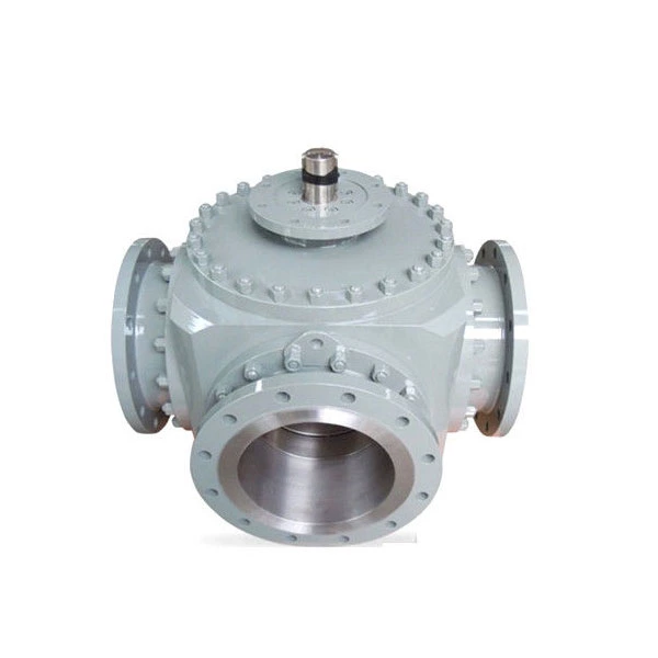 Cast & Stainless Steel 3 Piece Body Ball Valve , API 6D 3 Way Ball Valve