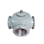Cast & Stainless Steel 3 Piece Body Ball Valve , API 6D 3 Way Ball Valve