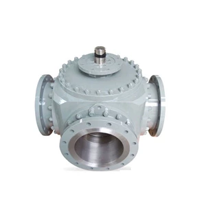 Cast & Stainless Steel 3 Piece Body Ball Valve , API 6D 3 Way Ball Valve
