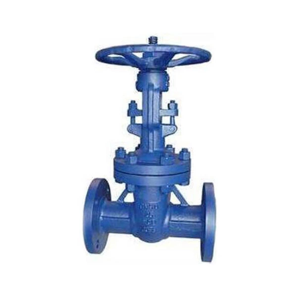 DIN Standard Cast Steel Gate Valve PN10 / 16 / 40 / 64 Pressure Handwheel Operation