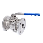 High Pressure 2 Piece Ball Valve Manual JIS 20K CF8 Stainless Steel Material For Gas