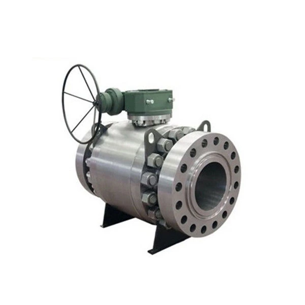 Flanged 2 Piece Body Ball Valve Trunnion Mounted ANSI CLASS 150-900